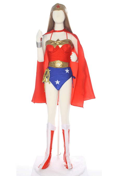 Wonder Woman Costume For Halloween With Cape 16091708